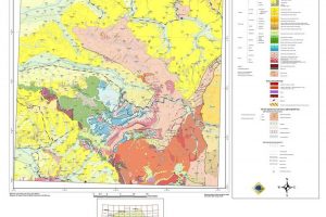 Baza de date GIS pentru harta geologica 1:200k