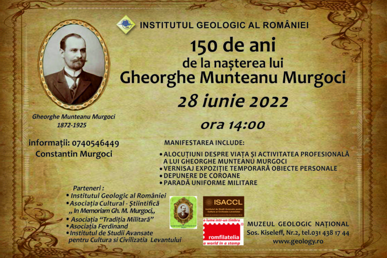 150 de ani de la nașterea lui Gheorghe Munteanu Murgoci