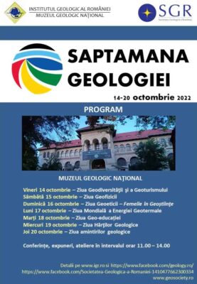 afis Saptamana Geologiei 2022 IGR